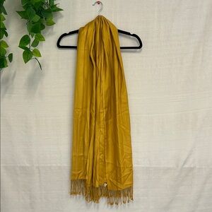 Elegant Mustard Yellow Scarf